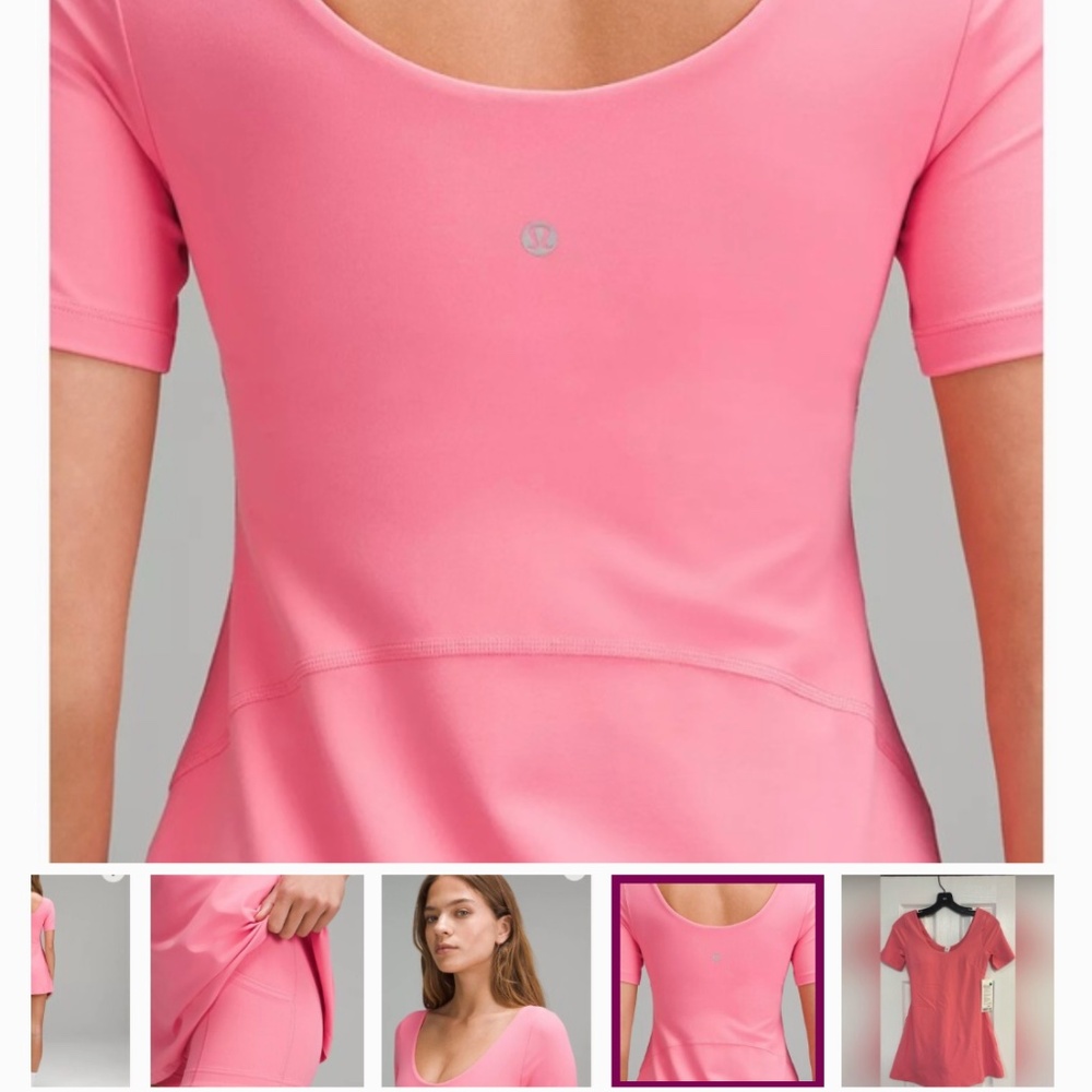 Lululemon Align Short Sleeved Dress - Size 4